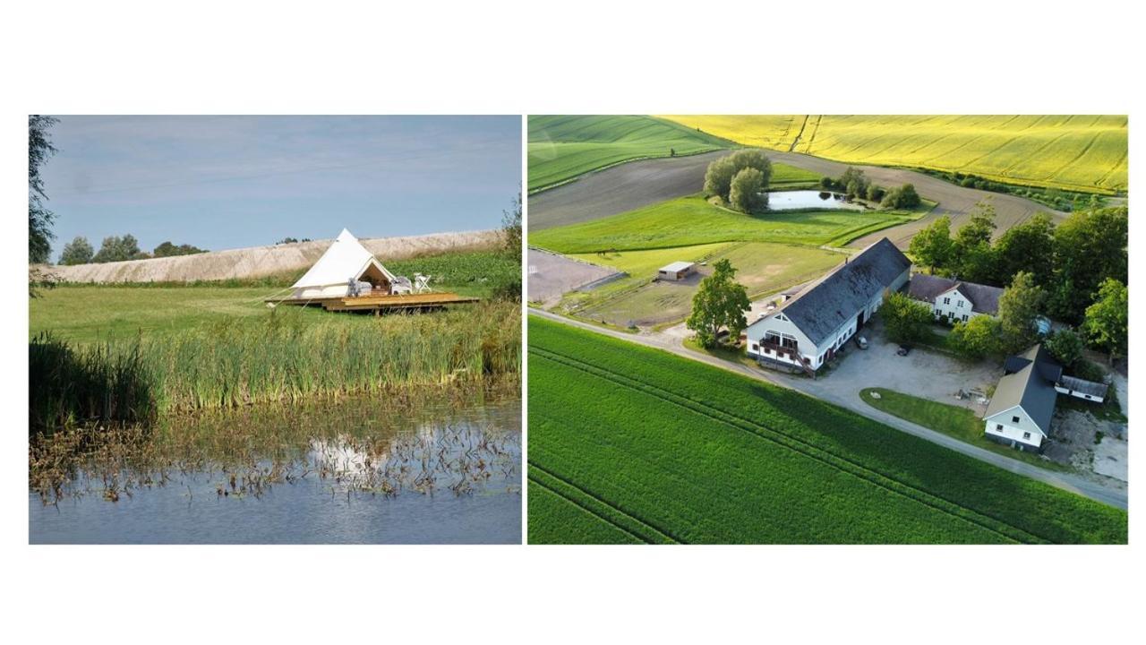 SkivarpGlamping Och Gardslagenhet Mellan Himmel Och Hav公寓 外观 照片